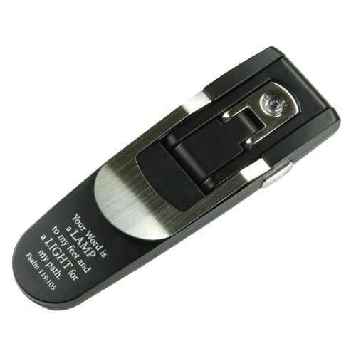 Black Hydraulic Pop-Up Book Light - Psalm 119:105