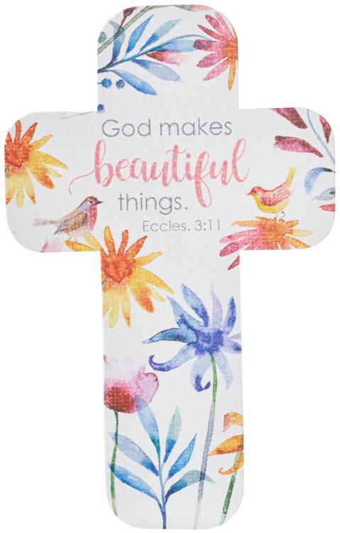 God Makes Beautiful Things Cross Bookmark- Ecclesiastes 3:11