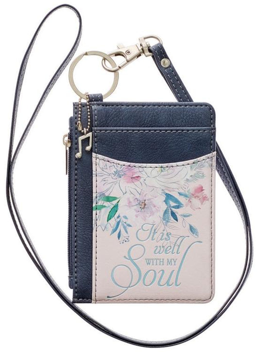 It Is Well Id Card Holder