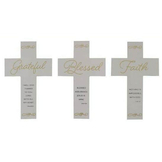 LEATHER STANDING CROSS