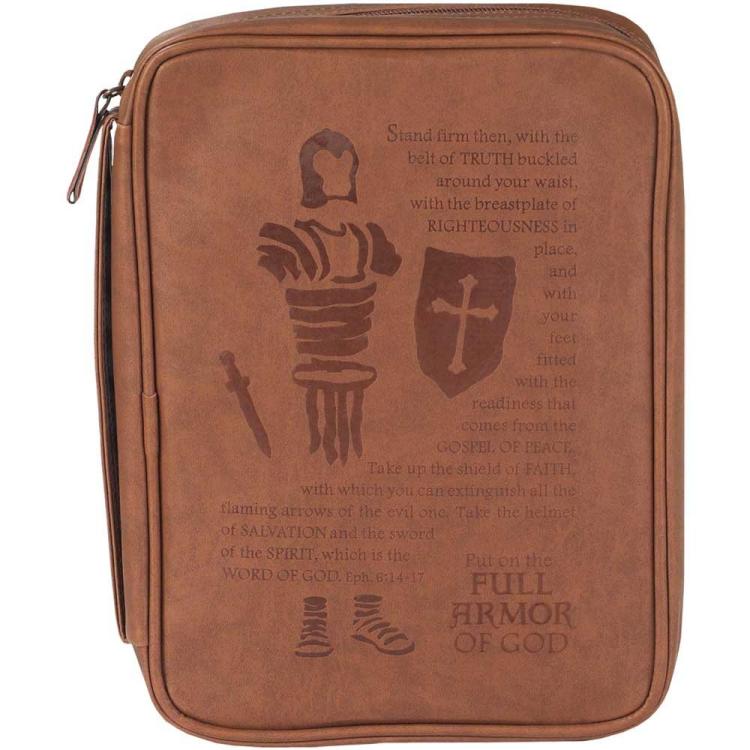 Large Full Armor Vinyl Bible Cover