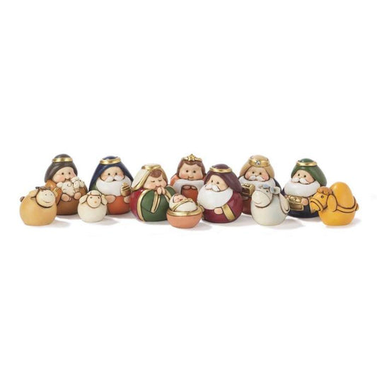 Minature Rounded Nativity Set