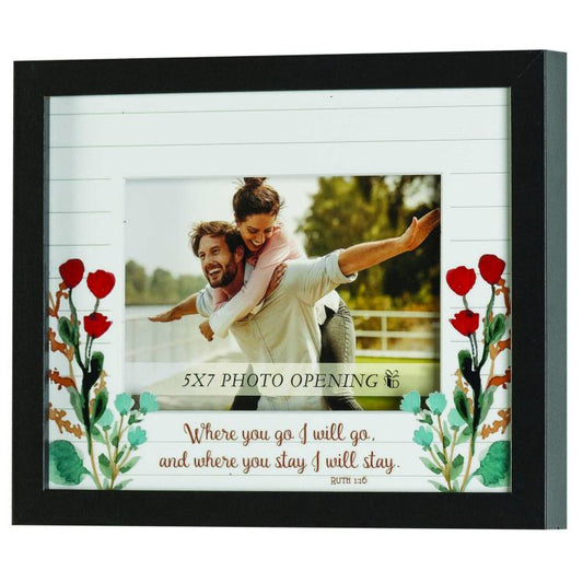 Where You Go Ruth 1:16 Photo Frame 5X7