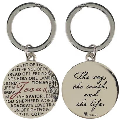 Names Of Jesus Keyring