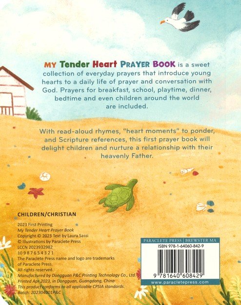 My Tender Heart Prayer Book: Rhyming Prayers for Little Ones by Laura Sassi