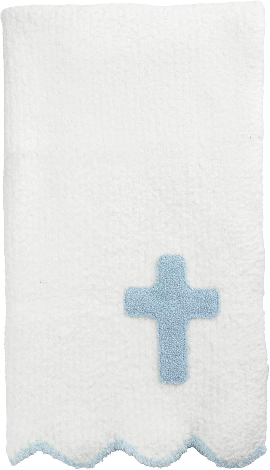 Chenille Cross Blanket