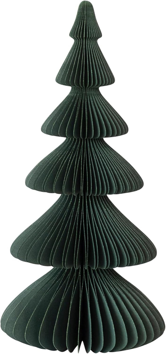 Paper Folding Honeycomb Tree with Magnet, Green