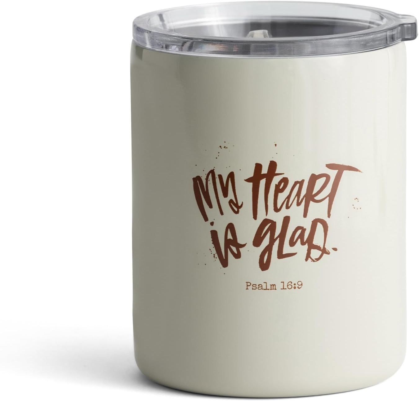 Katygirl - My Heart is Glad Stainless Steal Tumbler, 12 oz