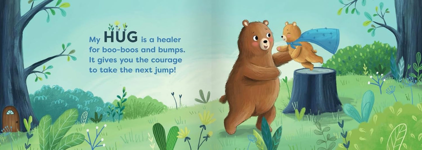 Very Beary Hugs: God's Love Makes Us Brave by Bonnie Rickner Jensen