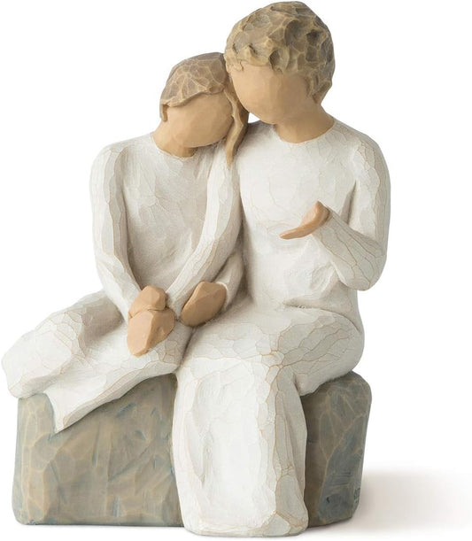 Willow Tree With My Grandmother, Sculpted Hand-Painted Figure
