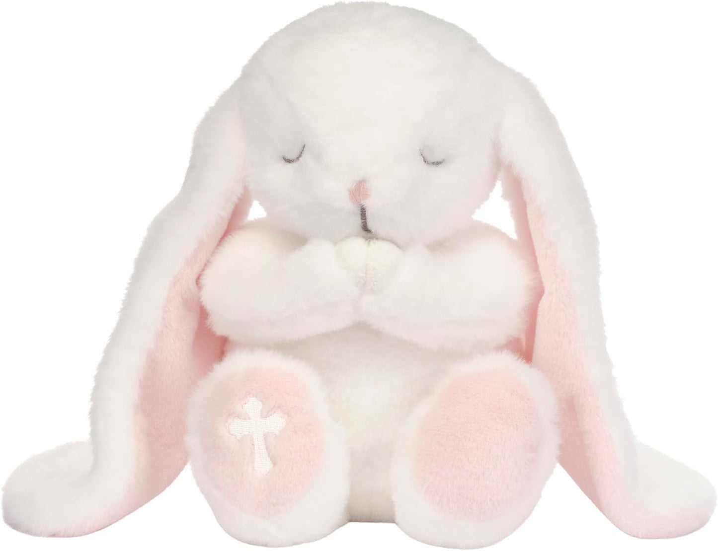 Heaven Sent White Plush Bunny Stuffed Animal Toy - Precious