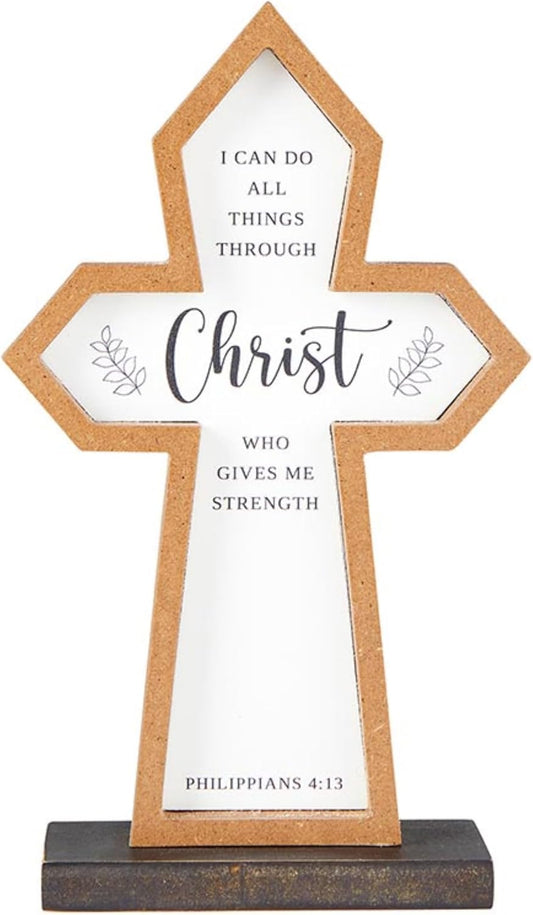 Do All Things Wooden Tabletop Cross