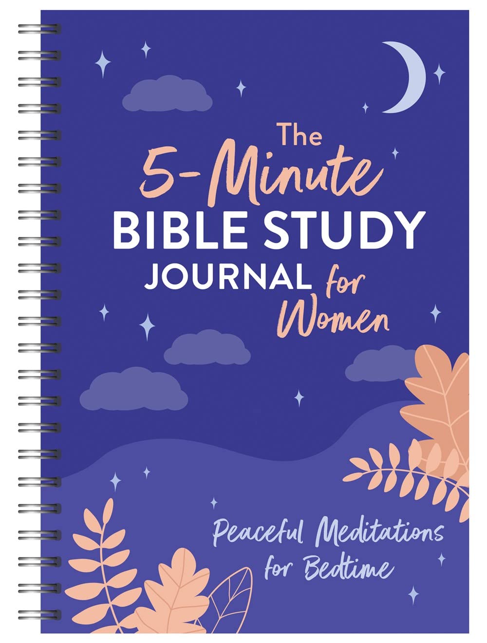 5-Minute Bible Study Journal for Women: Peaceful Meditations for Bedtime
