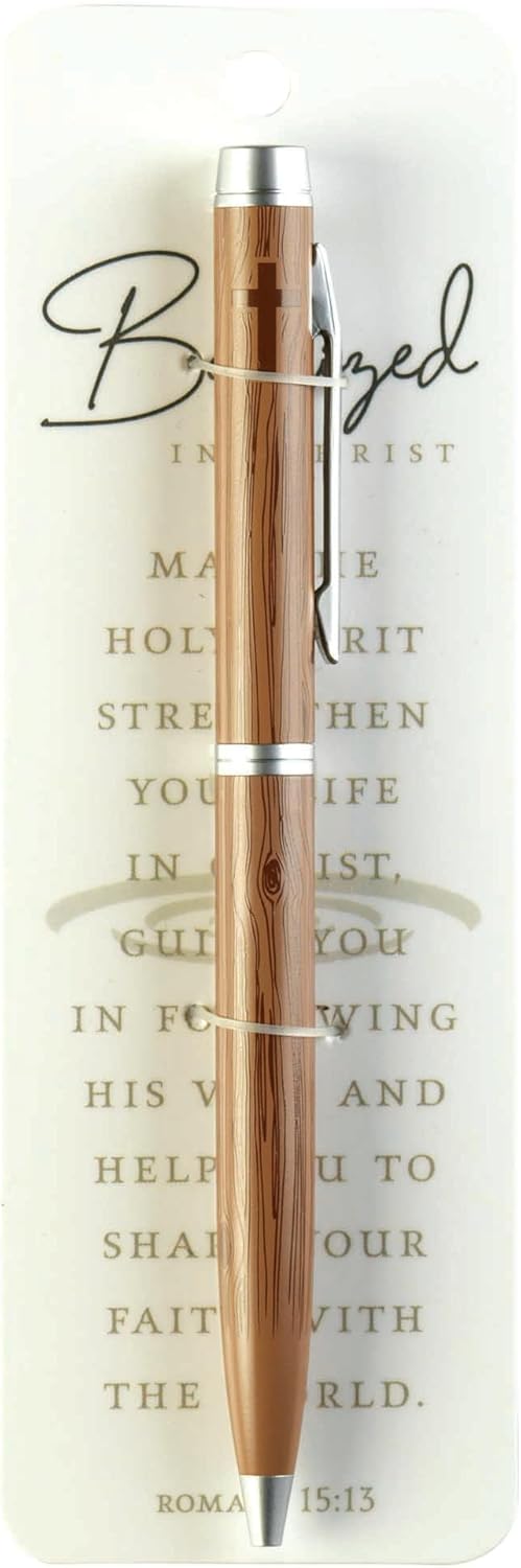 Pen With Cross Baptized In Christ