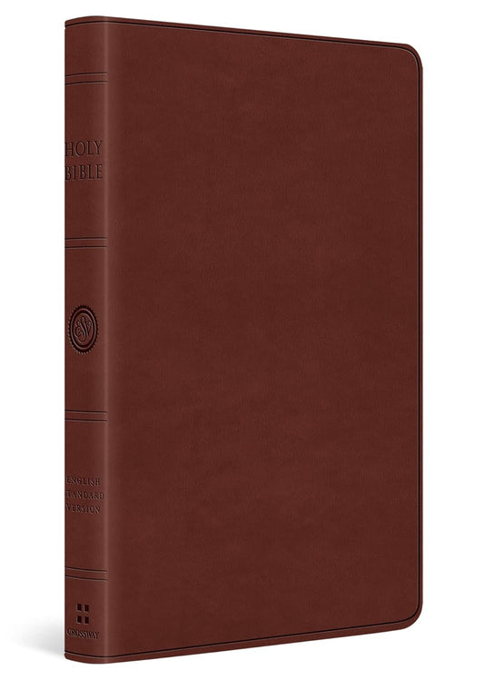ESV Large Print Value Thinline Bible (TruTone, Chestnut)