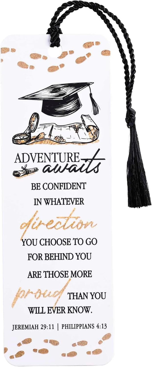 Tassel Bookmark Grad Adventure Awaits