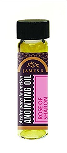 Anointing Oil - Rose of Sharon - Glass Vial (Net Wt. 1/4 oz.)