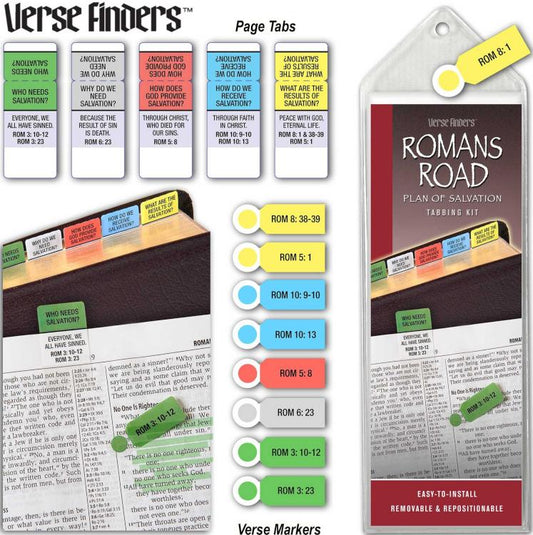 Verse Finder, Romans Road Plan of Salvation Tabbing Kit