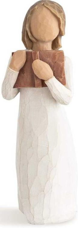Willow Tree Love of Learning, Sculpted Hand-Painted Figure