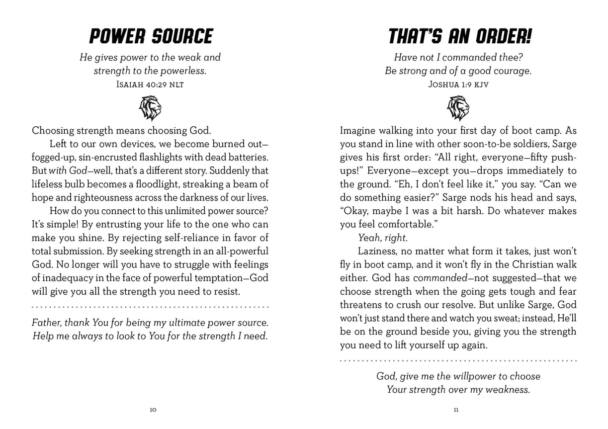 Choose Strong: 3-Minute Devotions For Teen Guys