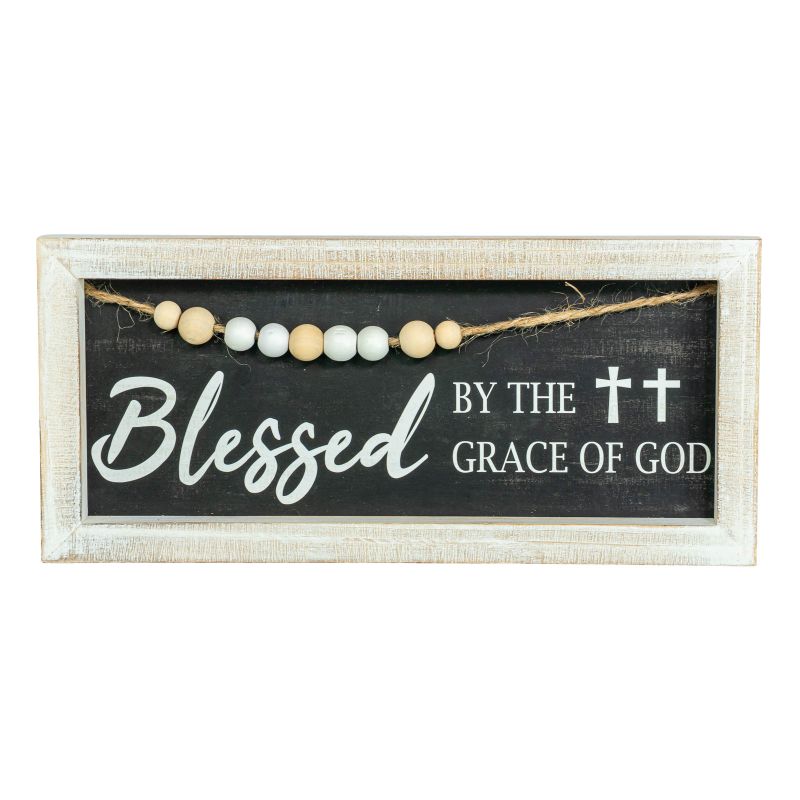 Blessed by Grace Wall Plaque