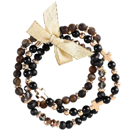 Triple Beaded Bracelets
