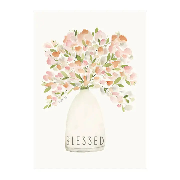 Blessed Floral - Faith Birthday Card- SPC113389