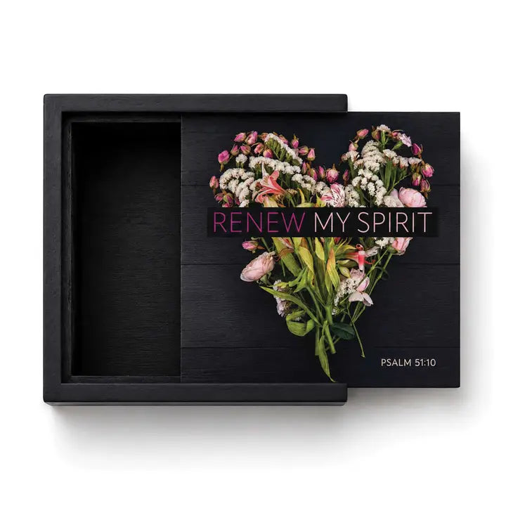 Memory Box Renew My Spirit Psalm 51:10