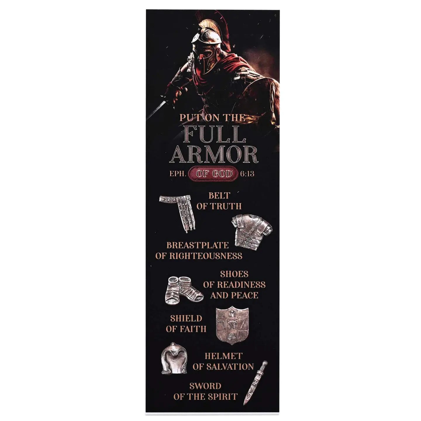 Full Armor 12 Pack Packaged Bookmarks