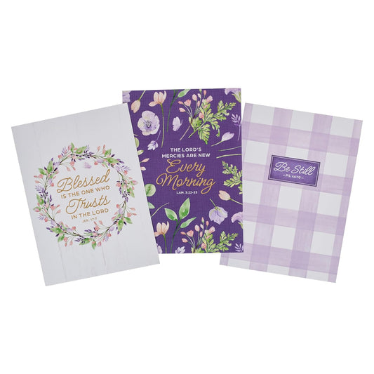 Blessed is the One Large Notebook Set - Jeremiah 17:7