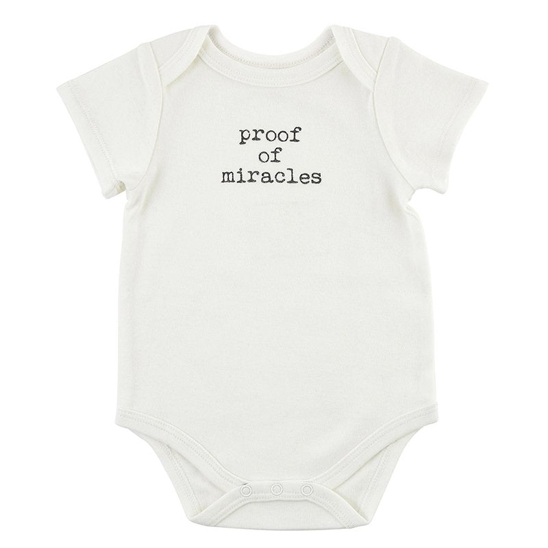 Proof of Miracles Snapshirt, 0-3 Months
