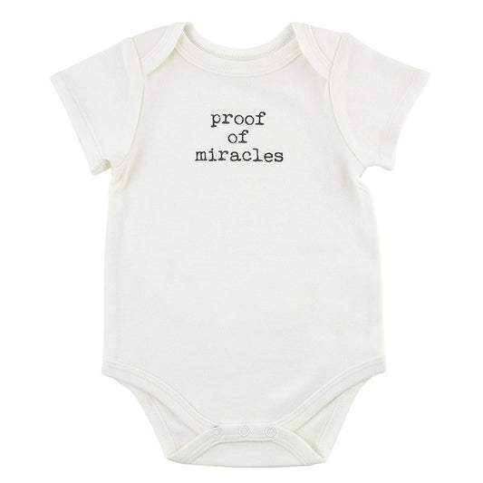 Proof of Miracles Snapshirt, 0-3 Months