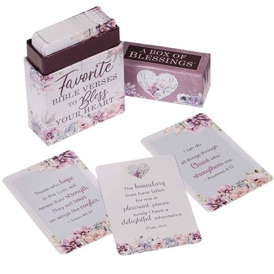 Favorite Bible Verses to Bless Your Heart Box of Blessings