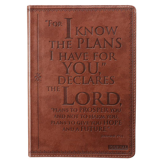 I Know The Plans Jeremiah 29:11 Inspirational Scripture Notebook