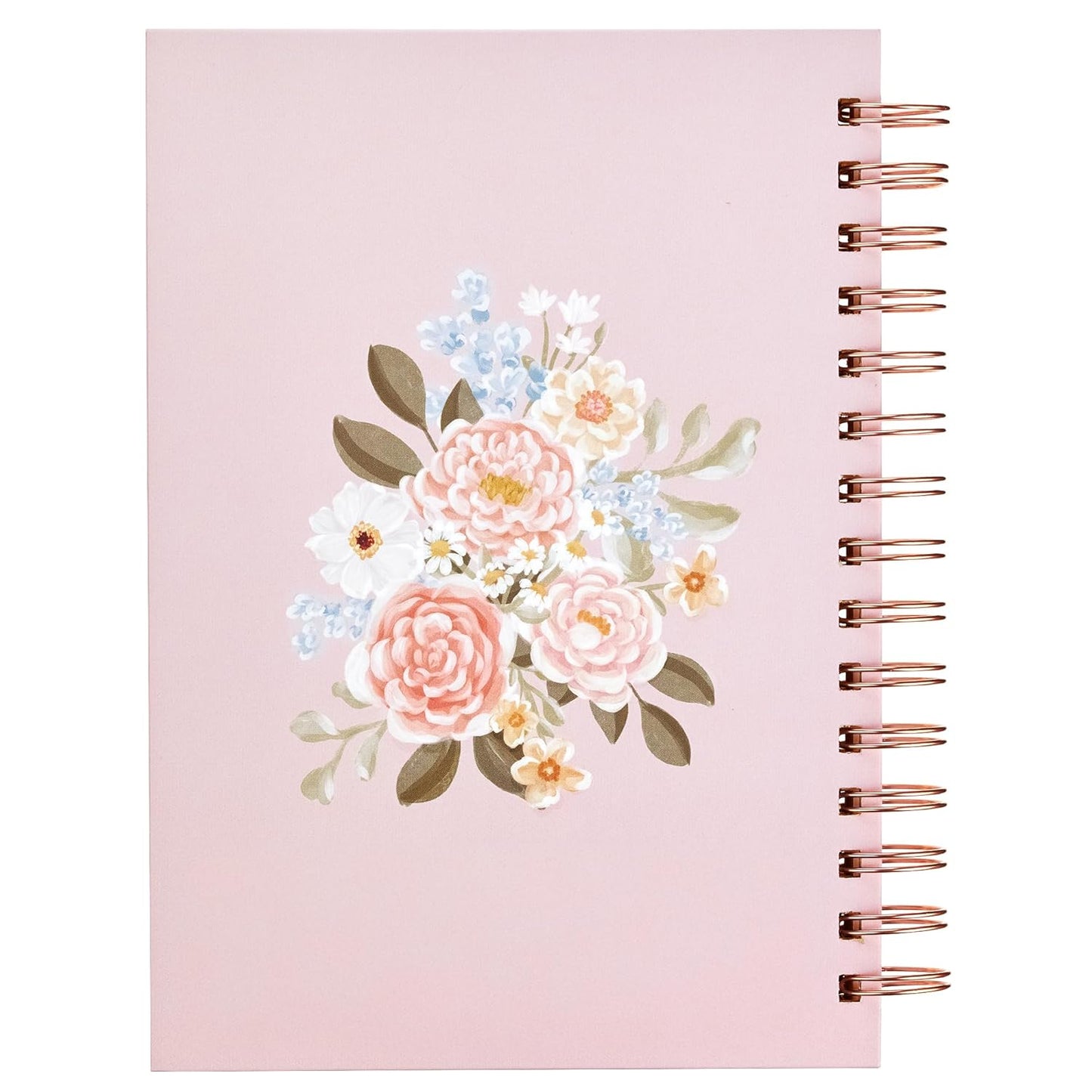 Strength and Dignity Floral Spiral Journal - Prov 31:25