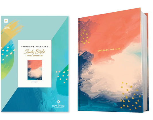 NLT Courage For Life Study Bible for Women, Filament Enabled (Hardcover)