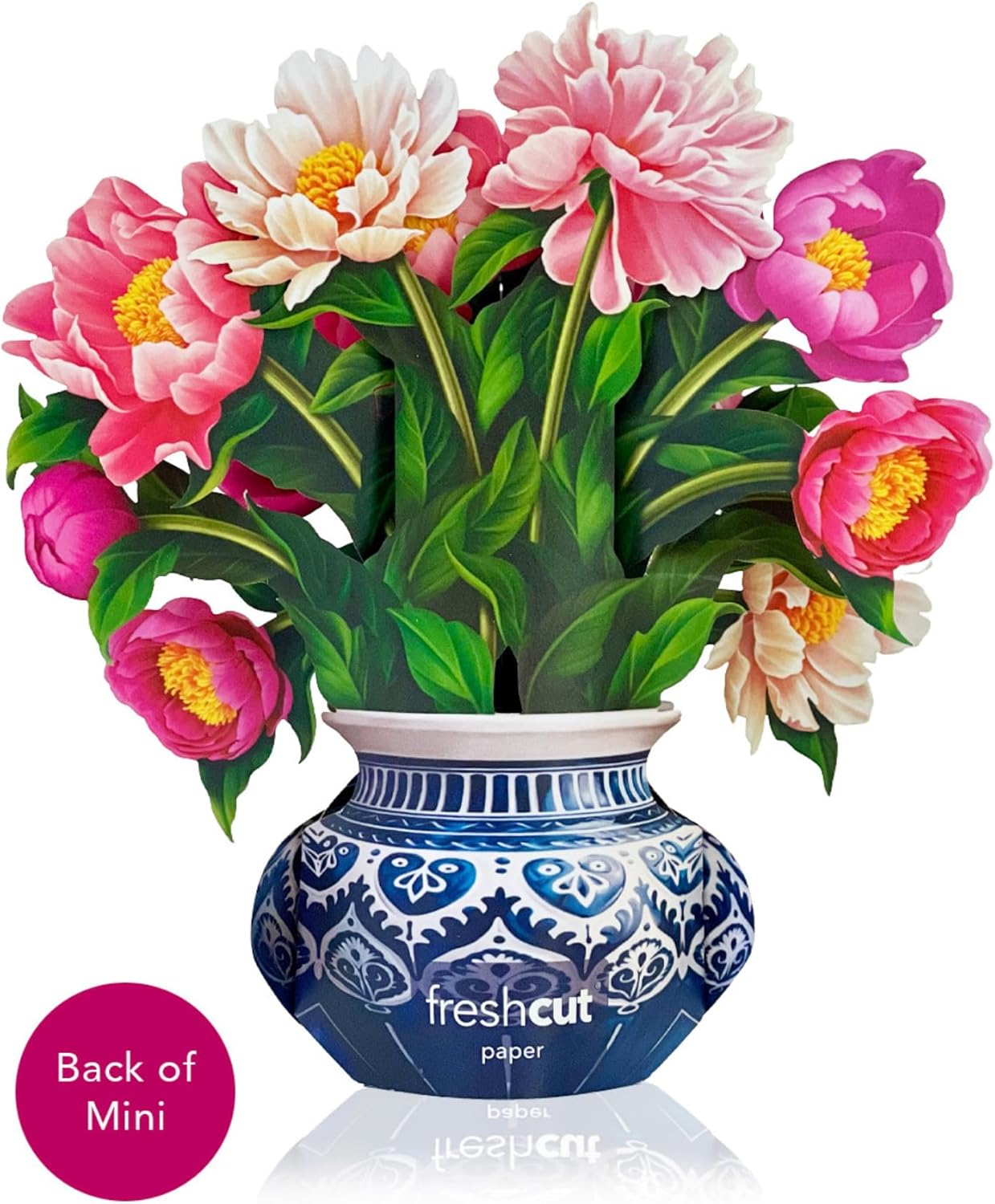 Mini Peony Paradise Pop-Up Card