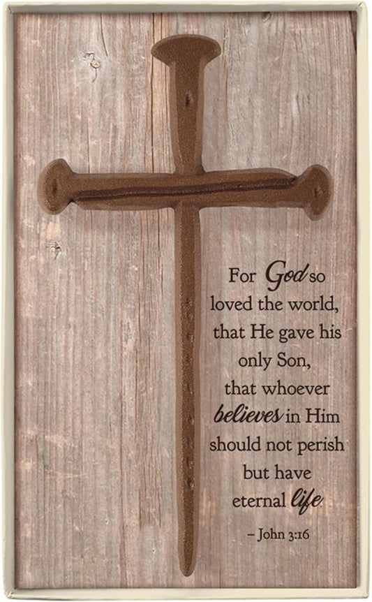 Cast Iron Hanging Wall Art, 7.5"