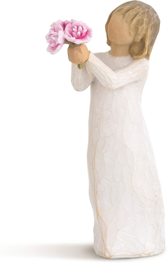 Willow Tree Thank You, Sculpted Hand-Painted Figure