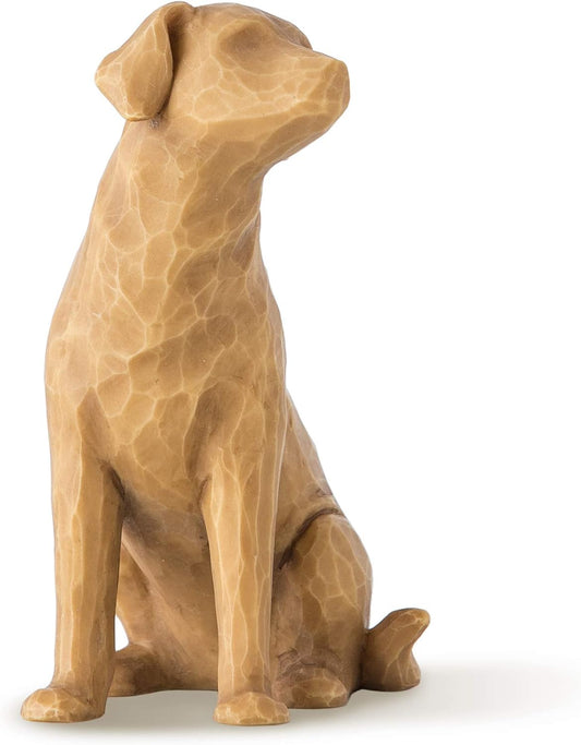 Willow Tree Love My Dog (Light), Sculpted Hand-Painted Figure