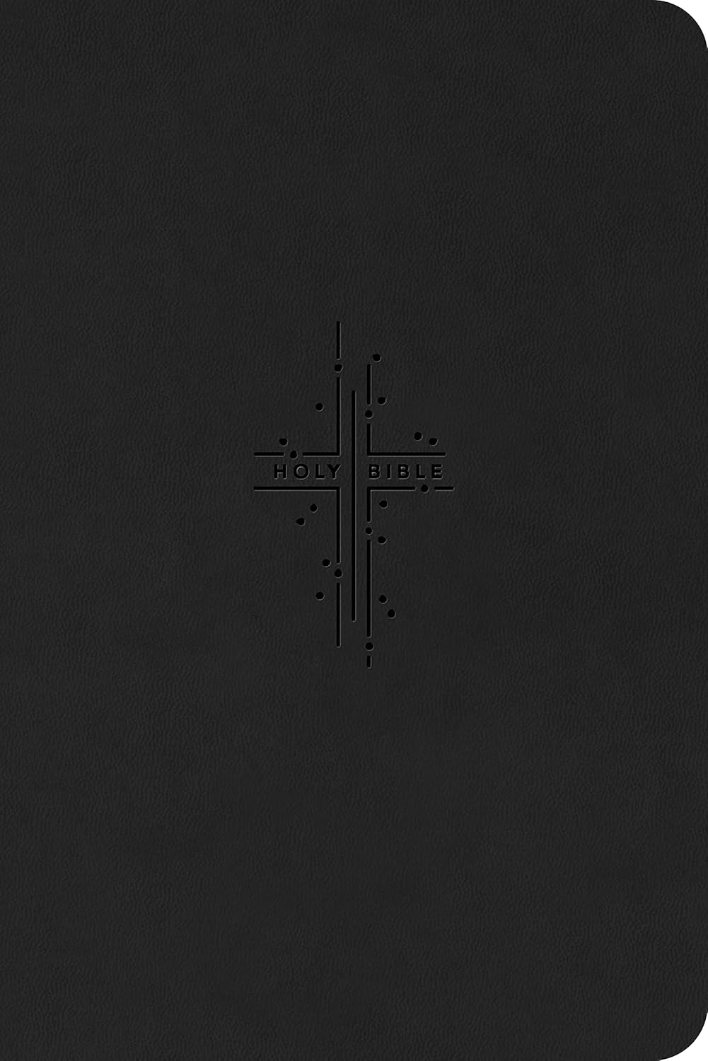 KJV Premium Value Thinline Bible, Filament Enabled (LeatherLike, Black Radiant Cross, Red Letter)