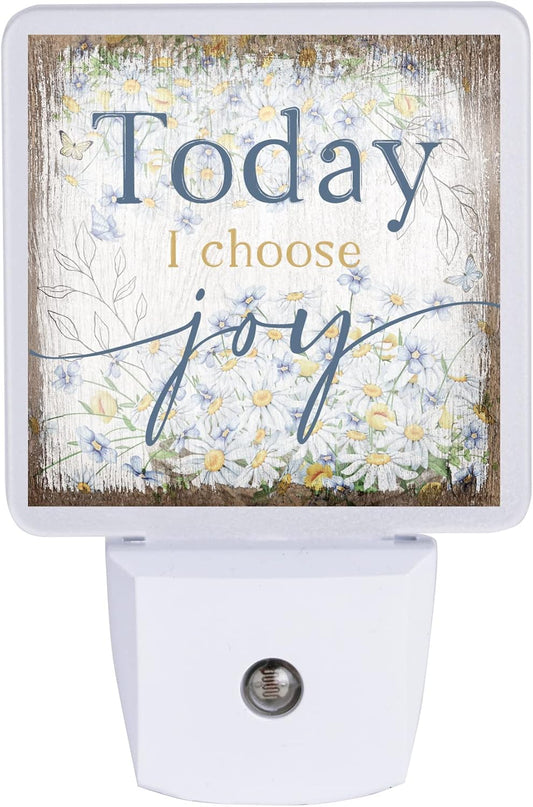 Today I Choose Joy- Let Your Light Shine Nightlights
