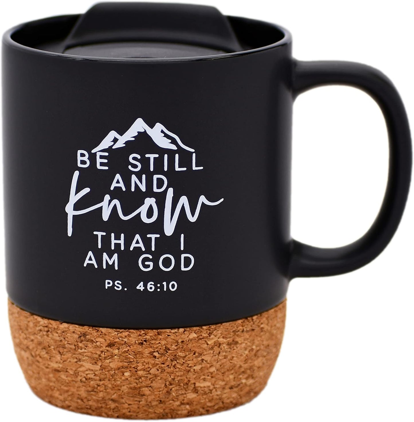 Ceramic Designer Coffee Mug | Be Still and know that I am God Ps 46:10