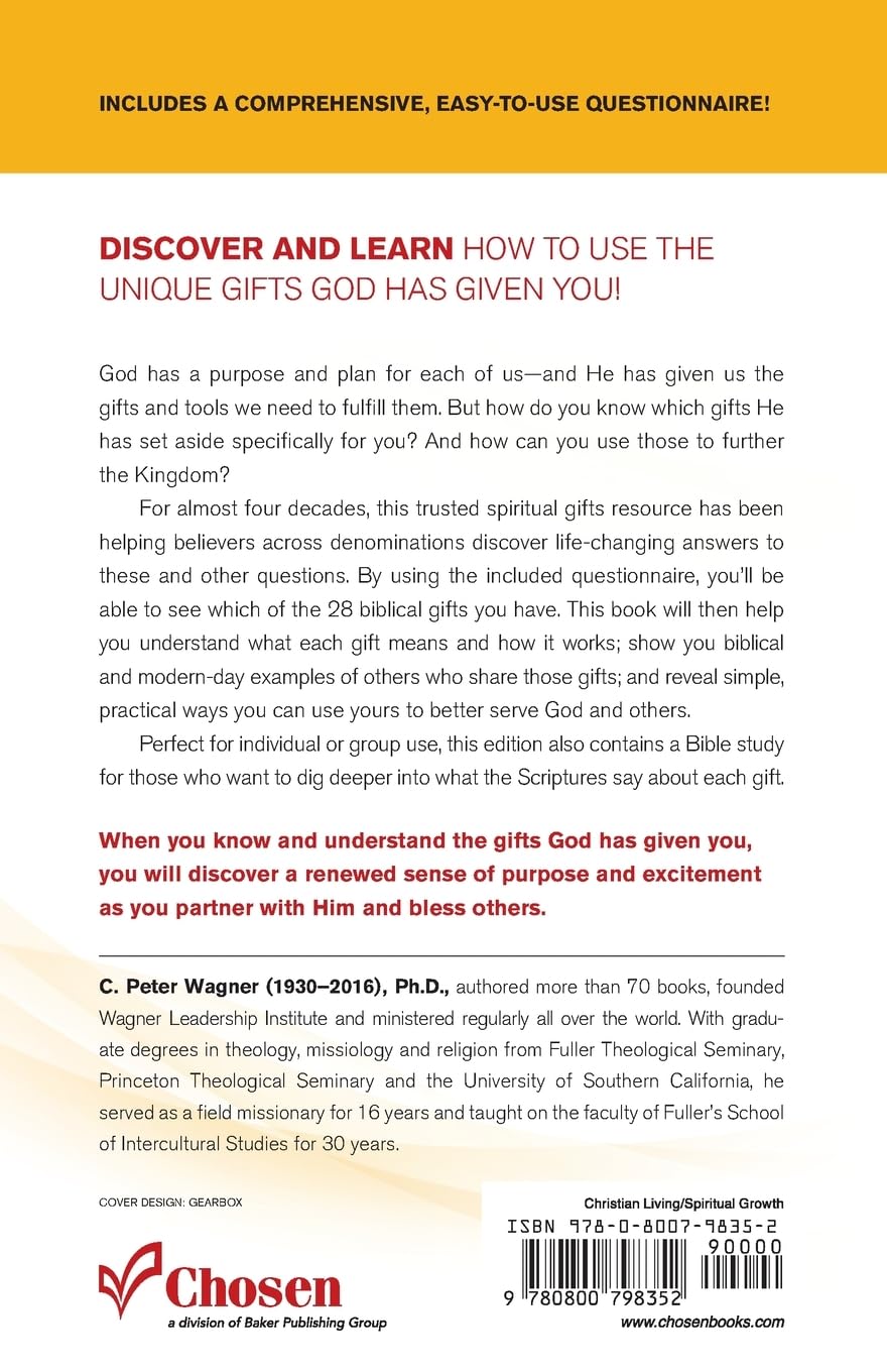 Discover Your Spiritual Gifts: The Easy-to-Use Guide That Helps You Identify and Understand Your Unique God-Given Spiritual Gifts