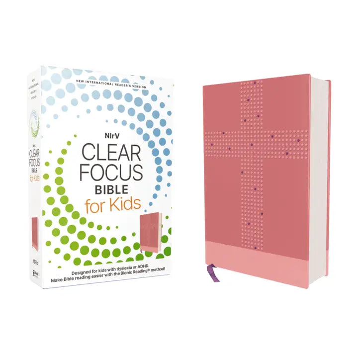 Nirv, Clear Focus Bible For Kids, Leathersoft