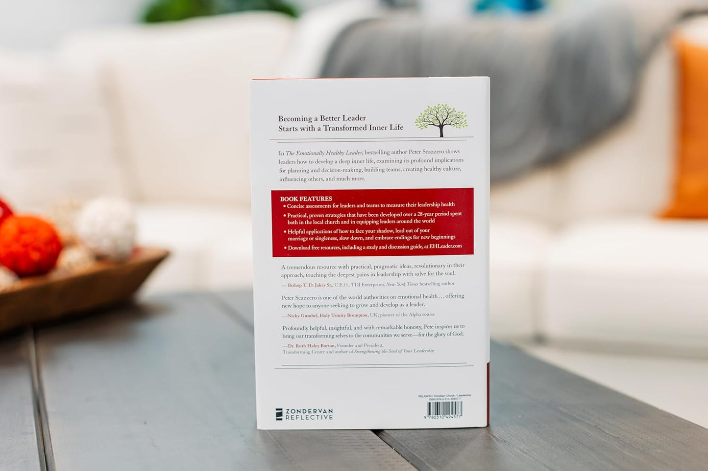 The Emotionally Healthy Leader: How Transforming Your Inner Life Will Deeply Transform Your Church, Team, and the World by Peter Scazzero