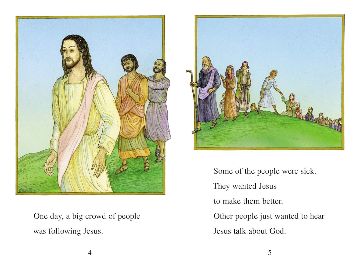 Jesus Feeds the Five Thousand: Level 1 (I Can Read! / Bible Stories)