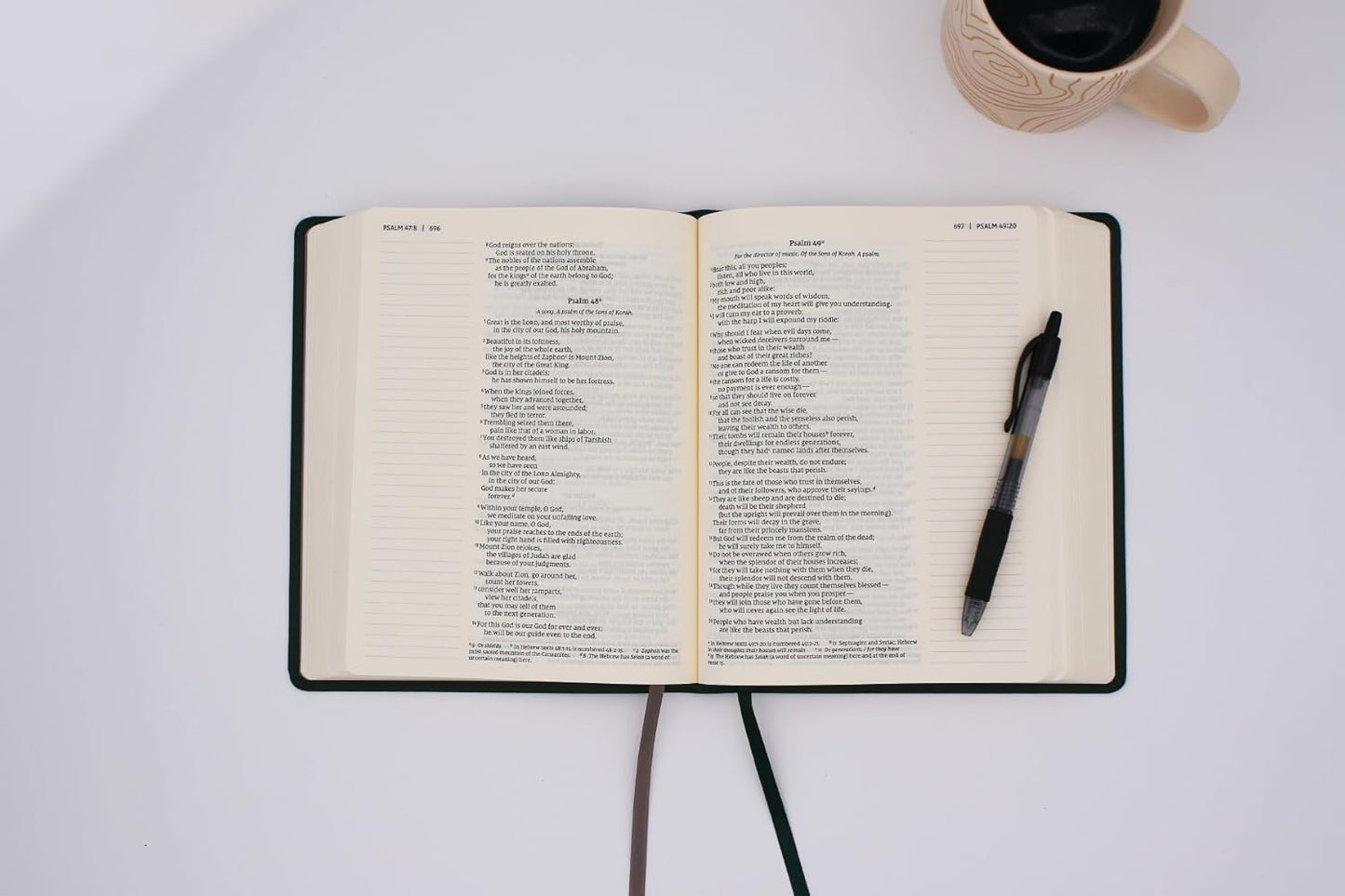 NIV, Journal the Word Bible, Leathersoft, Green, Red Letter, Comfort Print