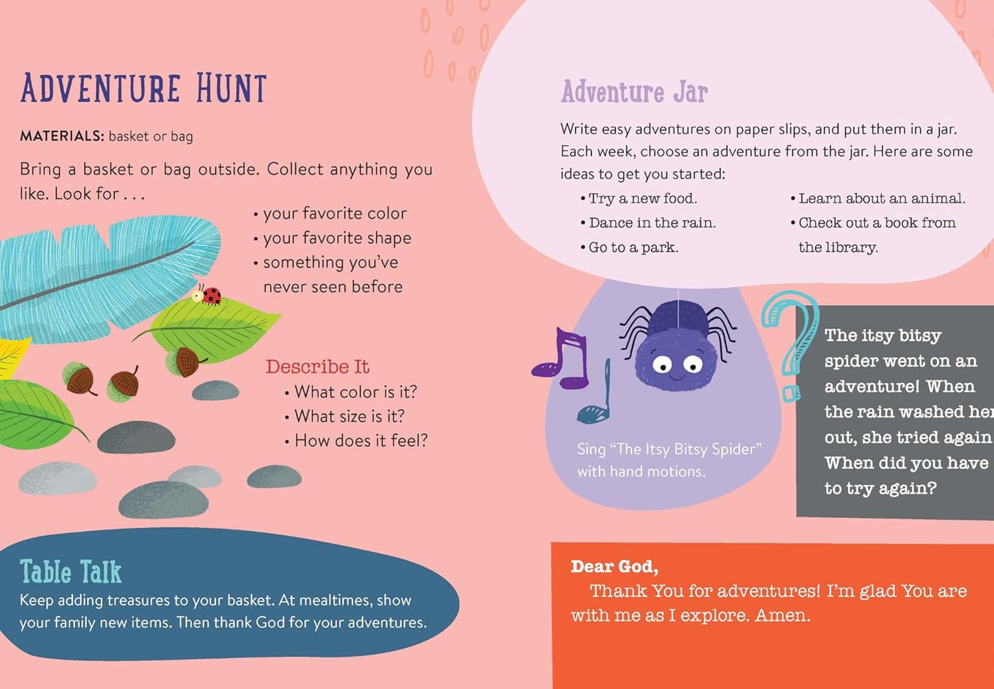 God Made Me from A to Z: 26 Activity Devotions for Curious Little Kids