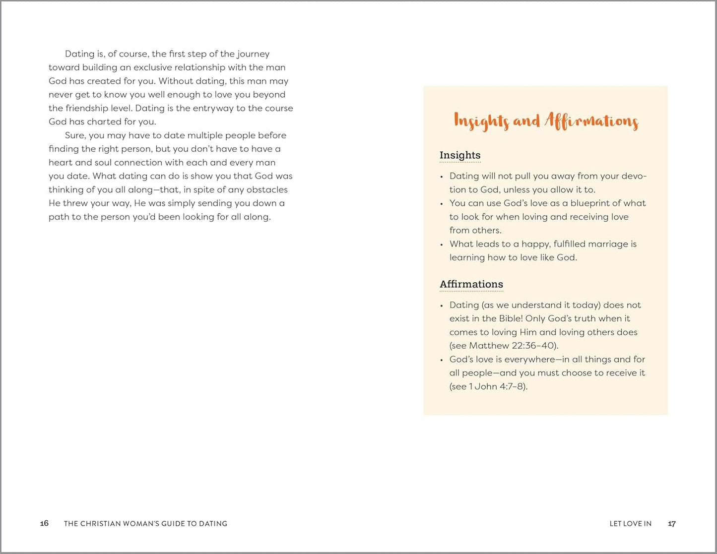 The Christian Woman's Guide to Dating: Advice on Keeping the Faith While Looking for Love